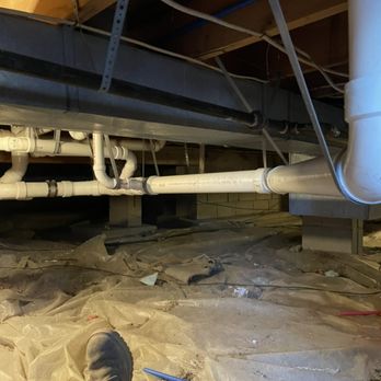 Gregor Plumbing Service - Bathroom group drainage inside of the Crawlspace. - Plumbing Near Me Gregor Plumbing Service - Bathroom group drainage inside of the Crawlspace. - Plumbing Near Me