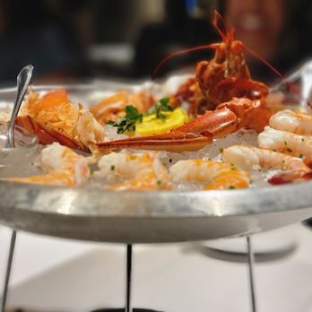 Eddie V's Prime Seafood - Shellfish tower - Seafood Near Me - Charlotte, North Carolina