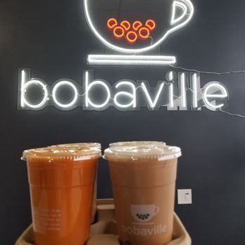 Bobaville - Cute sign inside the store - Coffee & Tea Near Me - Daly City, California