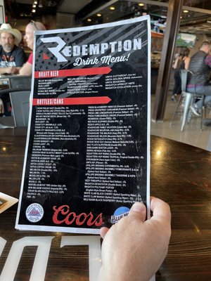 Menu photo 8 Redemption Bar And Grill Herriman, UT Menu photo 8 Redemption Bar And Grill Herriman, UT
