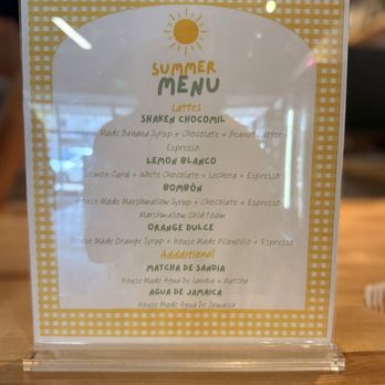 Espressito - Specials menu. The Lemon Blanco was delicious! - Coffee & Tea Near Me - Turlock, California Espressito - Specials menu. The Lemon Blanco was delicious! - Coffee & Tea Near Me - Turlock, California