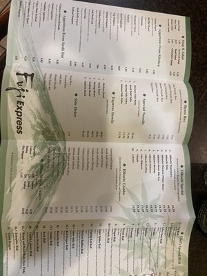 Menu photo 1 Fuji express DeLand, FL