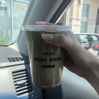 Boba Baba - Hojicha Latte-Iced! Super good - Tea Rooms Near Me - Cary, North Carolina Boba Baba - Hojicha Latte-Iced! Super good - Tea Rooms Near Me - Cary, North Carolina