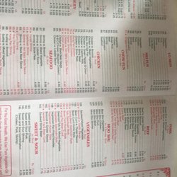 Hong Kong Carryout - Menu