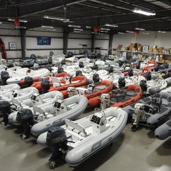 Defender Marine - Visit the largest RIB showroom on the planet. Over 100 inflatable boats on display.  Appointment required.
