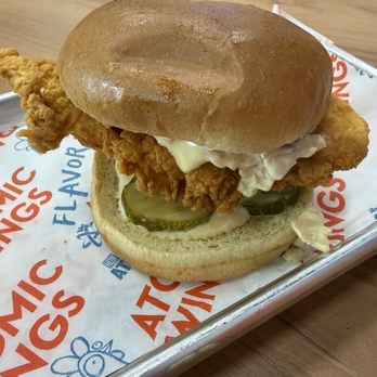 Atomic Wings - Chicken sandwich - Chicken Wings Near Me - Leander, Texas Atomic Wings - Chicken sandwich - Chicken Wings Near Me - Leander, Texas