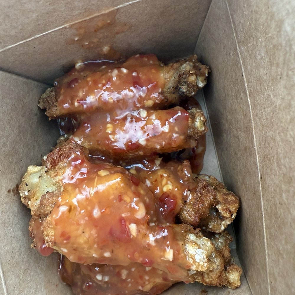 Shlap Muan Chicken Wings - Sweet and spicy garlic - Chicken Wings Near Me - Long Beach, California