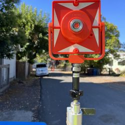 Bender & Associates - Prism used in land surveying. Provides accuracy for detailed measurements and angles.