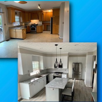 Arora Remodeling - Before and After Kitchen remodel - General Contractors Near Me - Silver Spring, Maryland
