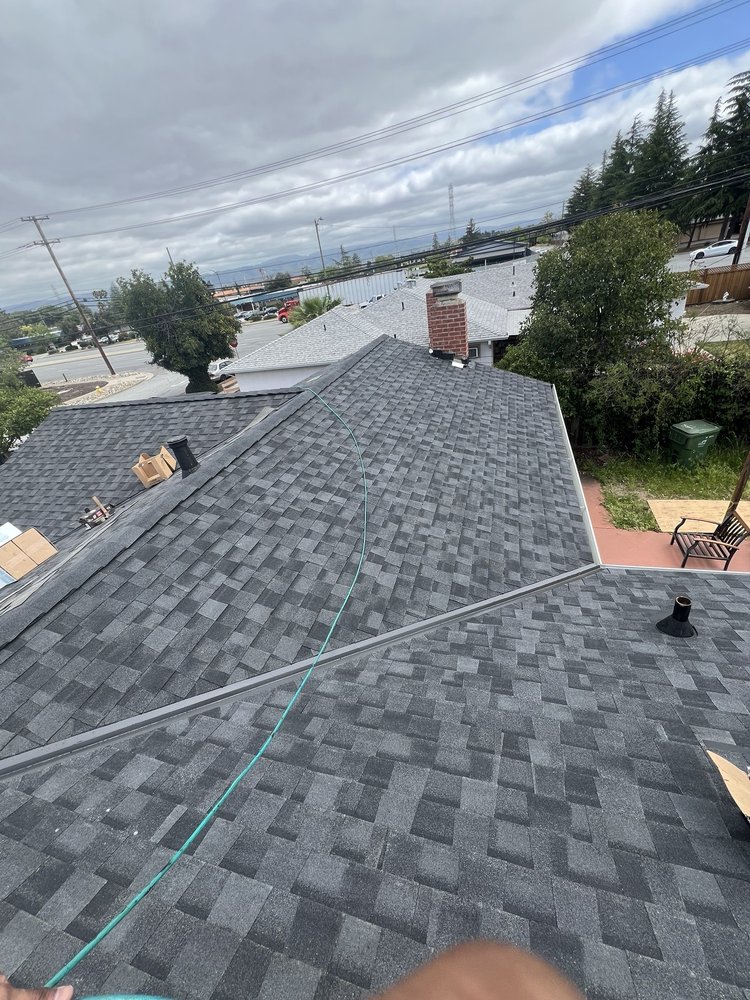 Slide of A’s Roofing