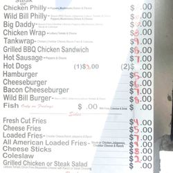 All American Grill & Catering - menu