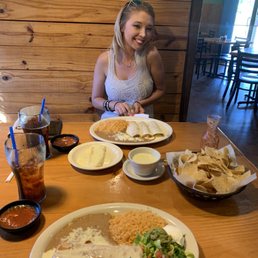Didn't expect the chimichanga to be this big Didn't expect the chimichanga to be this big