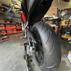 Roseville Powersports - Tire on the wheel