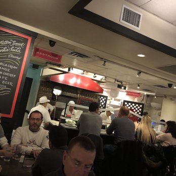 Juliana's - A view from inside the restaurant! - Pizza Near Me - Brooklyn, New York