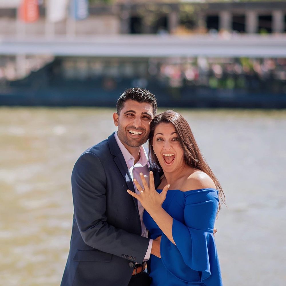 The Diamond Guys - Our proposal in Paris - Jewelry Near Me - Sherman Oaks, California