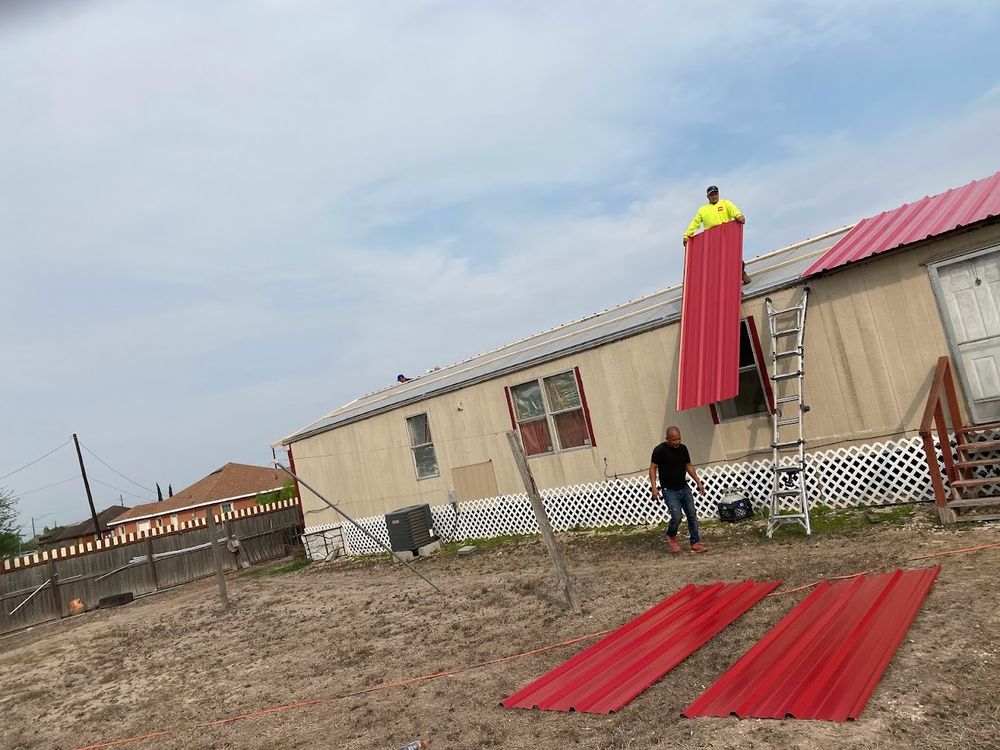 Slide of Reyes Roofing