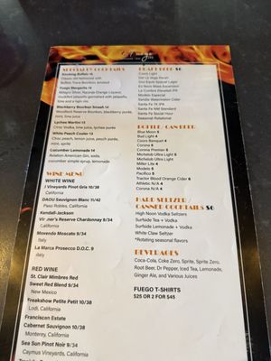 Menu photo 2 Fuego 505 Albuquerque, NM Menu photo 2 Fuego 505 Albuquerque, NM