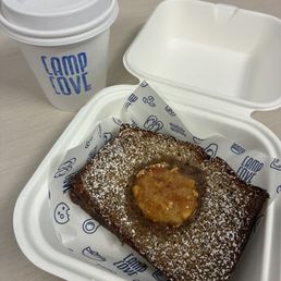Toasted Banana Bread w/ Honey Butter
