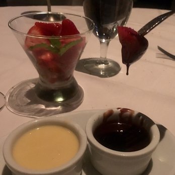 Ruth's Chris Steak House - Twin tails & strawberries for dessert - Steakhouses Near Me - Pasadena, California
