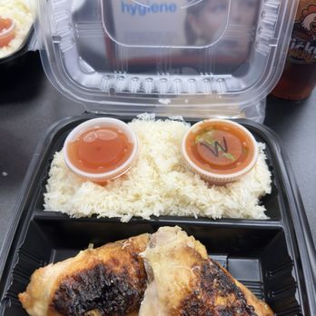 Sticky Chikky - #2 -thighs with sweet n sour & mild sauce - Chicken Shop Near Me - Amarillo, Texas