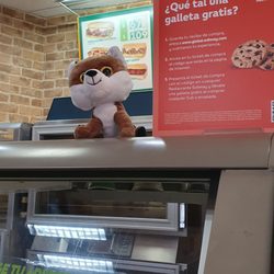 Subway - este amiguito miron viendo a los comensales