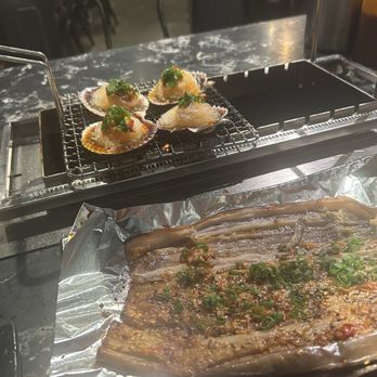 Honolulu Skewer House - Scallop with long rice and eggplant - Chinese Near Me - Honolulu, Hawaii