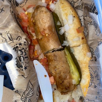 Dat Dog - Veggie supreme - Hot Dogs Near Me - New Orleans, Louisiana Dat Dog - Veggie supreme - Hot Dogs Near Me - New Orleans, Louisiana