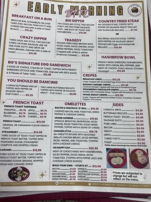 Menu photo 1 Mr BG's Diner Panama City Beach, FL Menu photo 1 Mr BG's Diner Panama City Beach, FL