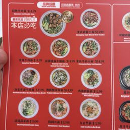 Selection of Soup Noodles