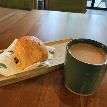 Mokafe - 7$special regular coffee and chocolate croissant - Coffee & Tea Near Me - Brooklyn, New York