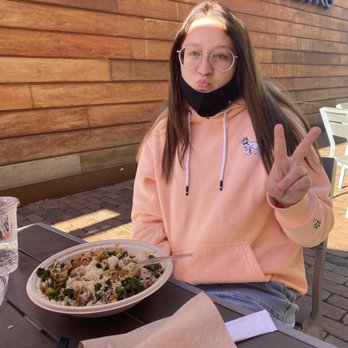 BIBIBOP Asian Grill - Sunny day for my daughter's rice bowl. - Asian Fusion Near Me - Westlake, Ohio
