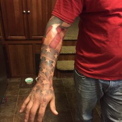 My husbands tattoo by Bay Bay.