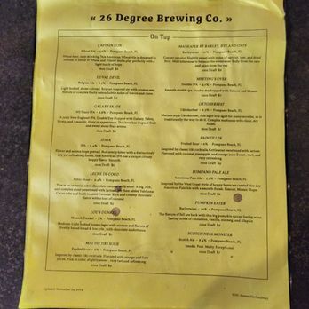 26 Degree Brewing Company - Breweries Near Me - Pompano Beach, Florida