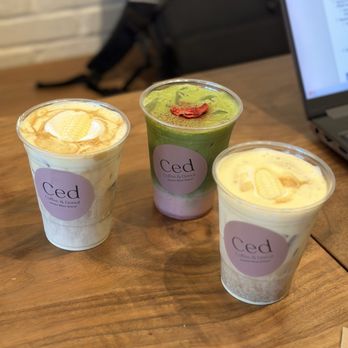 Ced Coffee & Donut - Double Strawberry Matcha, Sweet Corn Einspanner - Coffee & Tea Near Me - Garden Grove, California
