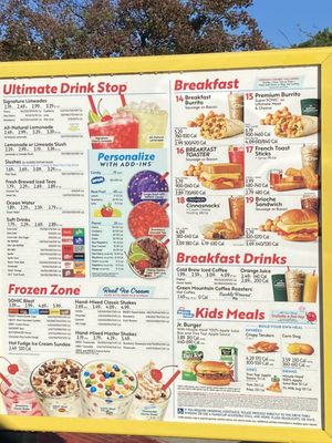 Menu photo 1 Sonic Drive-In Clear Lake City, TX Menu photo 1 Sonic Drive-In Clear Lake City, TX