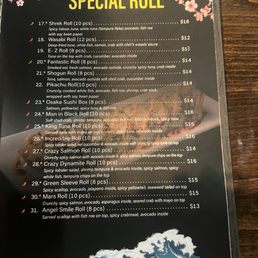 Menu 1 Menu 1
