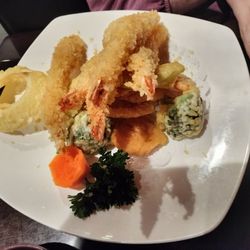Oishi - Dinner of mixed tempura @ Oishi/Olean.