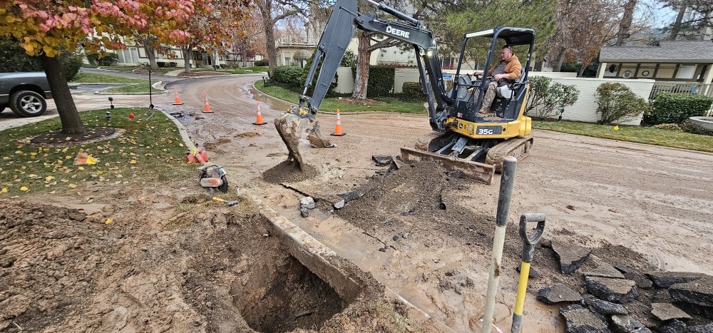 Slide of AC Excavation