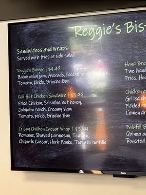 Menu photo 2 Reggie's Bistro Los Angeles, CA Menu photo 2 Reggie's Bistro Los Angeles, CA