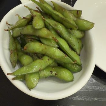 Fillet Sushi - Edamame with light garlic - Sushi Bars Near Me - Monrovia, California