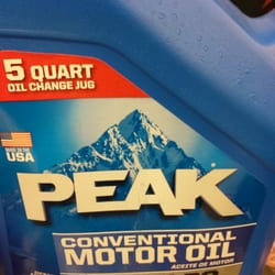 O'reilley's Auto Parts - Peak Oil is the best 50 even smells good when it burns