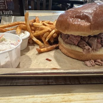 Big Hoffas - Beef Brisket Sandwich - Barbeque Near Me - Westfield, Indiana