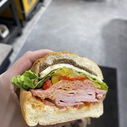 Olive Oyl's Carry Out Cuisine - Italian combo on roll