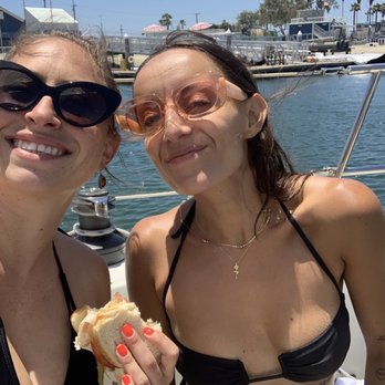 Jolly Sailing - After our swim - Sailing Near Me - Long Beach, California