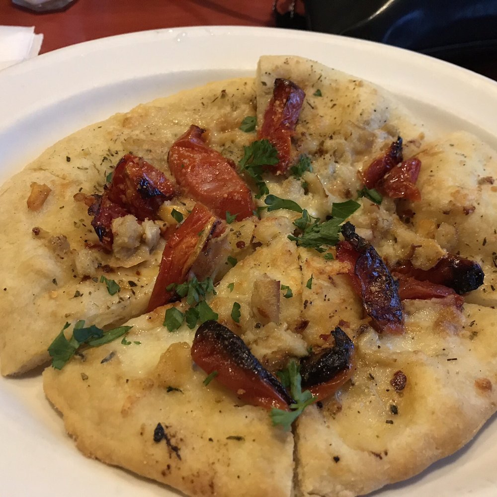 Blue Moon Cafe - Clam pizza (not the exact name) - New American Near Me - Saranac Lake, New York Blue Moon Cafe - Clam pizza (not the exact name) - New American Near Me - Saranac Lake, New York