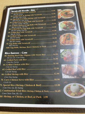 Menu photo 4 Tasty Pho Vista, CA