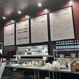 Lunch menu
