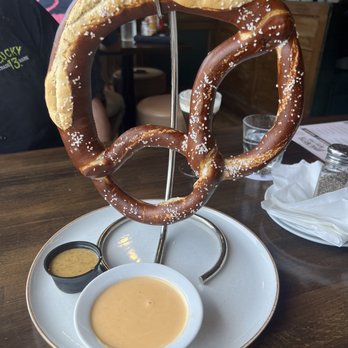 Mickey's Irish Pub - Giant pretzel!! - Irish Pub Near Me - Fullerton, California
