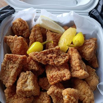 Plenty Of Fish Seafood - The handfilled nuggets $10.. yes THEY ACCEPT EBT - Seafood Near Me - Lancaster, California