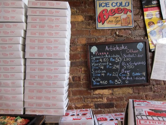 Menu photo 7 Artichoke Basille's Pizza New York, NY